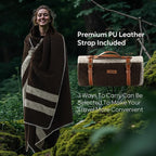 100% Wool Blanket, Military Wool Blanket, Sporting Events, Survival Kits - Image 4