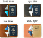 Leather Passport Cover, Field Notes Cover Wallet, Travel Passport Cover - Image 7