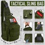 Survival Kit, Camping Axe, Crossbody Bag - Image 2