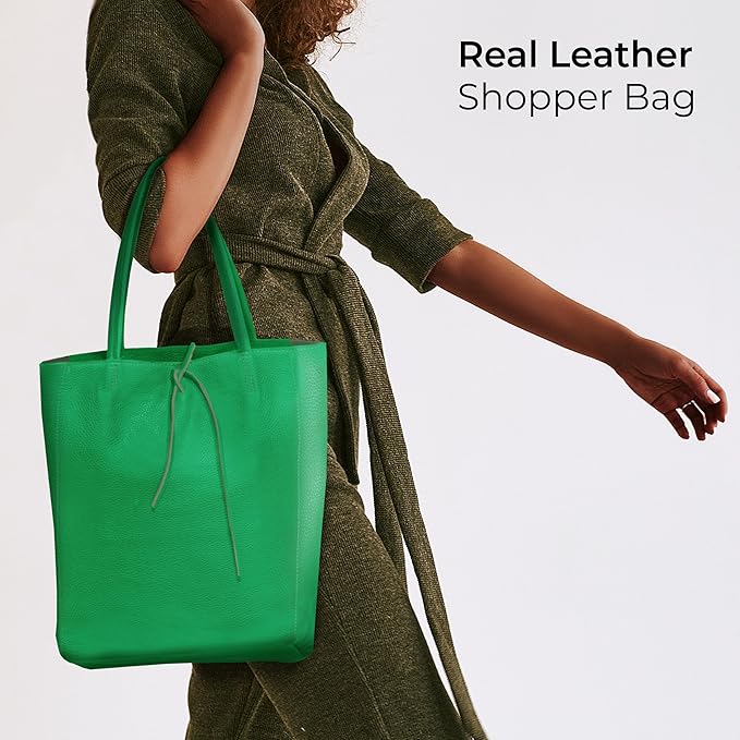 Italian Calf Leather Tote for Women - Image 8