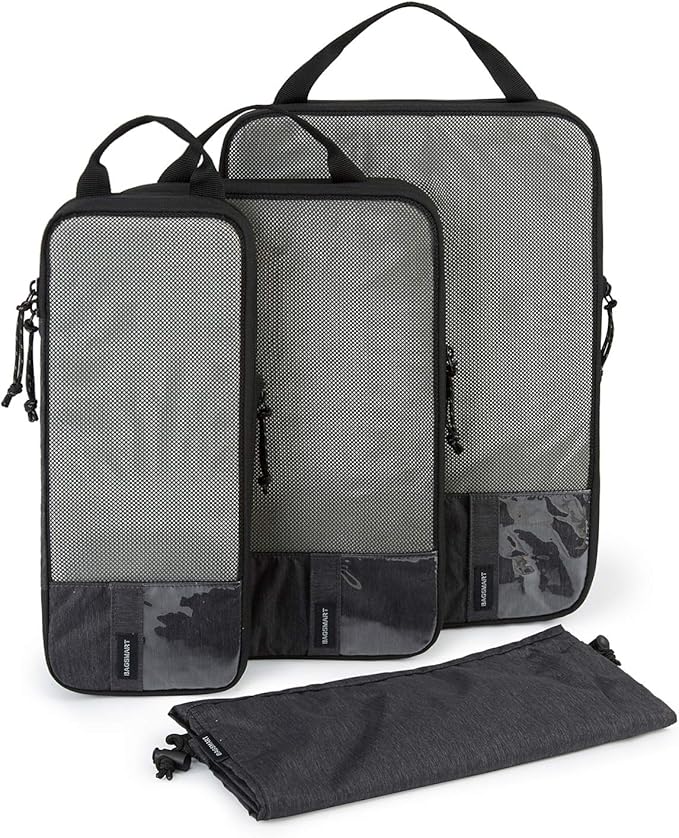 BAGSMART 6 Set Compression Packing Cubes by BAGSMART