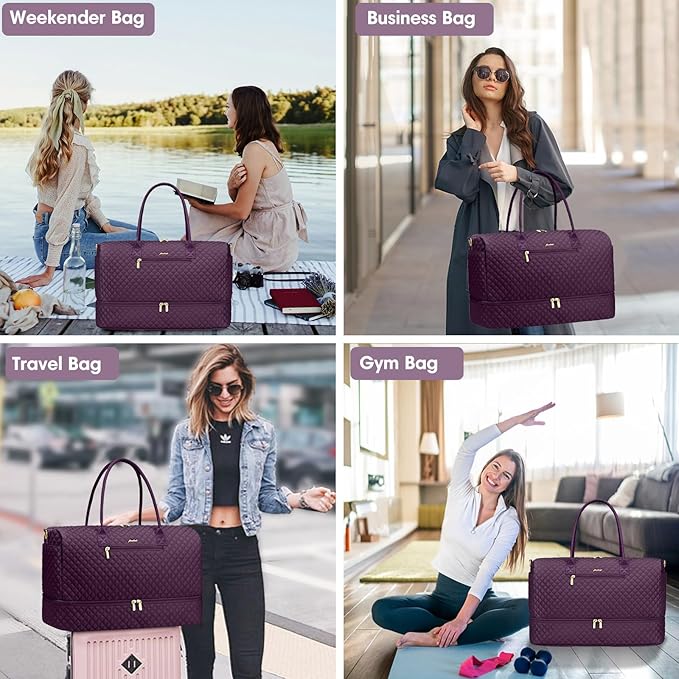 Travel Duffle Weekender Bags for Women - Image 6