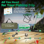 DaddyGoFish Kids Fishing Pole - Image 2