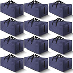 12 Pack Large Strong Moving Bags by HOMESURE
