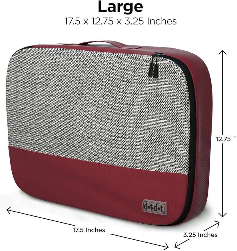 5pc Large Packing Cubes for Suitcases - Image 3