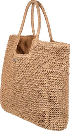 Roxy Women's Beach Tote Bag | Travel | Vacation | Straw | Lightweight | - Image 4