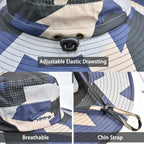 Sun Hats for Men Women Fishing Hat UPF 50+ Breathable Wide Brim Summer UV - Image 2