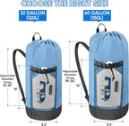 BALEINE 150L Laundry Bag Backpack, 900D Oxford Fabric Large Travel Laundry Bags - Image 2