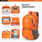 SKYSPER Lightweight Packable Backpack - 30L Hiking Daypack - Image 2