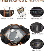 Women Duffle Weekender Travel Bag: Large Duffel Bags - Image 2