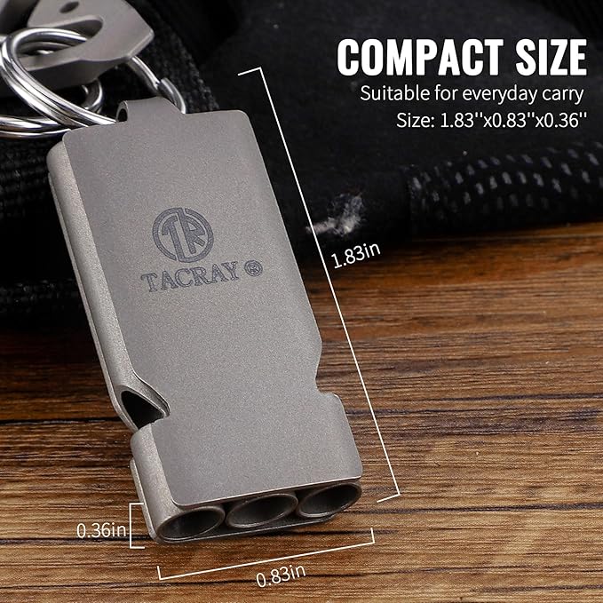 TACRAY Emergency Whistles Lifeguard Safety Whistle - Image 4