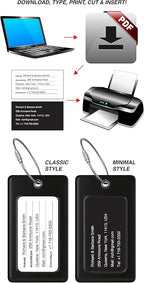 Luggage Tags Business Card Holder by TUFFTAAG - Image 5