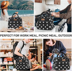 HOMESPON Insulated Lunch Bag for Women Men Lunch Box Cooler Lunch Tote for Work - Image 7
