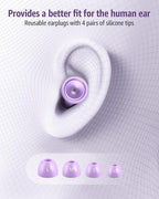 Ear Plugs for Sleeping Noise Cancelling Earbuds:45db Loop Earplugs for - Image 5