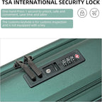 Carry On Luggage, 20 Inch Top Opening Aluminum Frame Lightweight Airline - Image 8