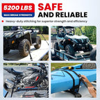MOCA Heavy Duty Ratchet Tie Down Straps - Image 4
