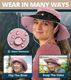 GearTOP Safari Sun Hat for Men and Sun Hats for Women UV Protection UPF 50+ - Image 6