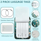 Blossoming Almond Tree Luggage Tag - Image 2