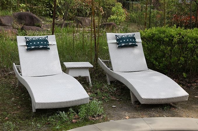 Lounge Chair Head Resting Pillows, Aderonideck Chair Head Waterproof Pillows - Image 5