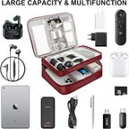 Electronic Organizer Travel Case, Travel Cord Organizer Case Portable - Image 6