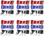 6 Pack Reusable Flatware Sets Knife, Chopsticks by Arroyner