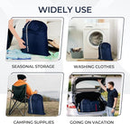 Laundry Bag with Locking Closure Drawstring – Extra Large Heavy Duty 100% Nylon - Image 4