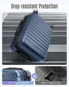 LIGHT FLIGHT Luggage Sets, Carry On Luggage 22x14x9 Airline Approved, Carry On - Image 6