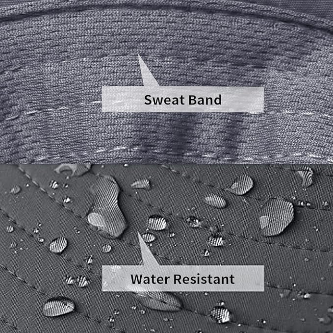 Sun Hats for Men Women Fishing Hat UPF 50+ Breathable Wide Brim Summer UV - Image 4