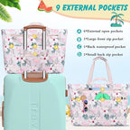 Extra Large Beach Bags for Women, Waterproof Sandproof Beach Tote Bag Zipper - Image 4