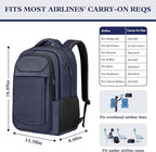 Extra Large Laptop Backpack, 17 Inch Travel Travel Backpack, Big Sturdy - Image 2