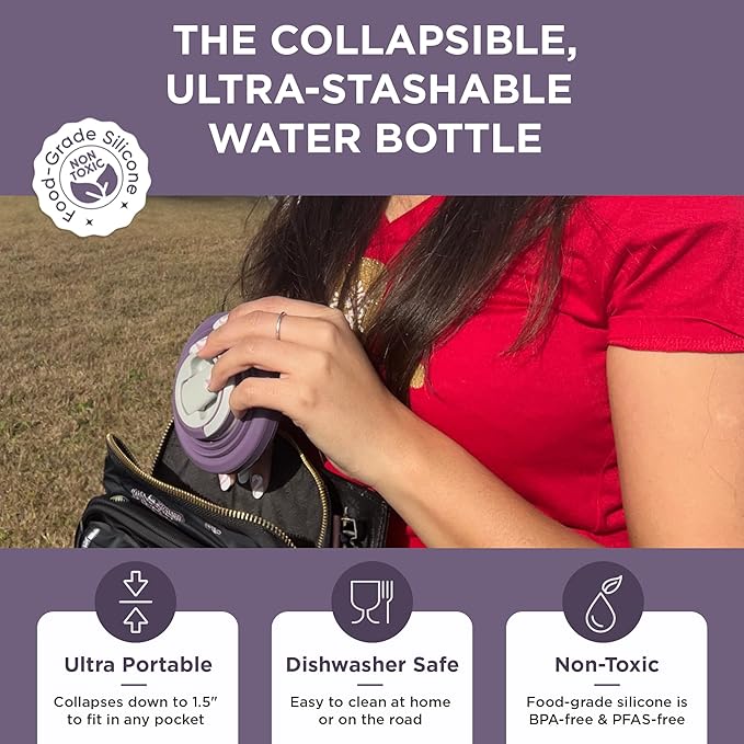 HYDAWAY 17oz Collapsible Water Bottle - Image 3