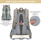 MOUNTAINTOP 25L/40L Hiking Backpack, Lightweight Travel Backpack - Image 7