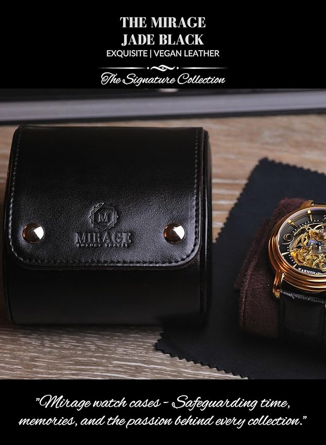 Single Watch Roll Travel Case - Image 6