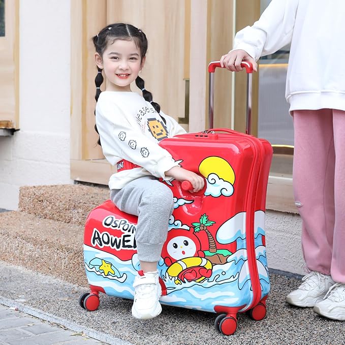 Kids' Lightweight Ride on Luggage - Image 9