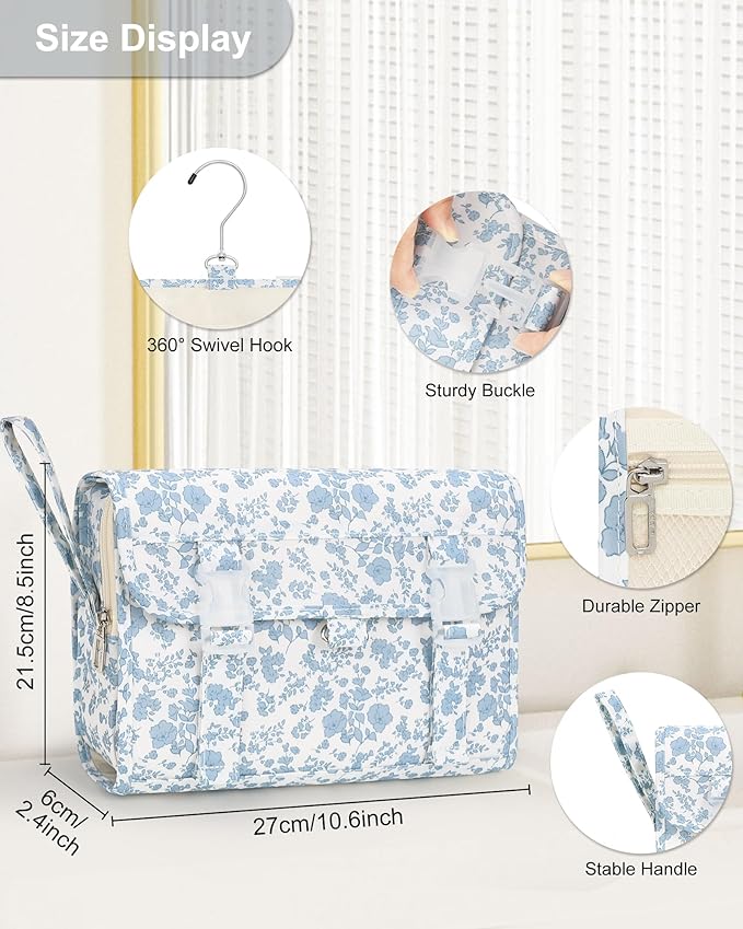Hanging Toiletry Bag, Travel Toiletries Bag - Image 3