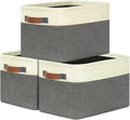 GhvyenntteS Large Fabric Storage Baskets by GhvyenntteS
