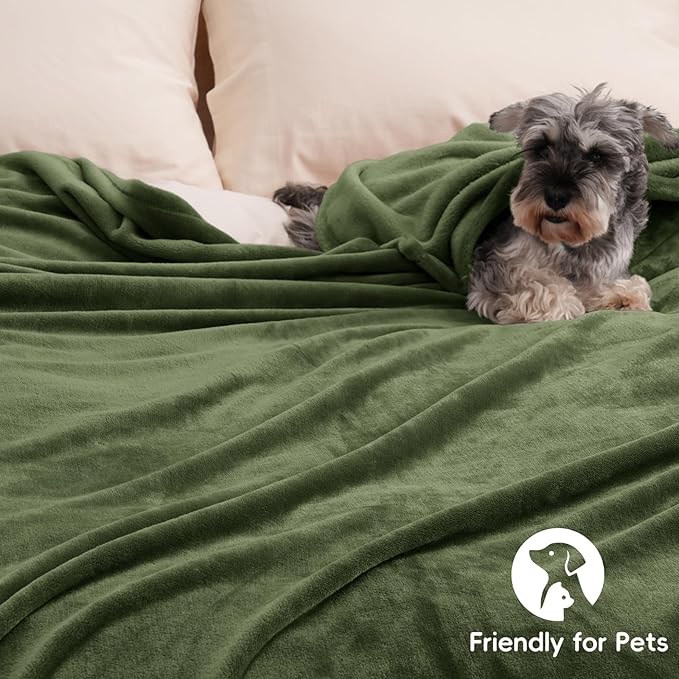 PHF Ultra Soft Fleece Blanket King Size, No Shed No Pilling Luxury Plush Cozy - Image 5