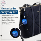RING THING - Ring Holder Keychain, Jewelry Organizer and Storage, Portable - Image 5