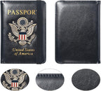 Passport Holder for Travel Passport Cover for Men Passport Wallet Case - Image 5