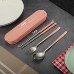 Travel cutlery set, 18/8 stainless steel cutlery, Reusable utensils set - Image 7