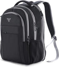 Multipocket TSA Black Travel Laptop Backpack by Unknown