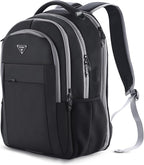Multipocket TSA Black Travel Laptop Backpack by Unknown