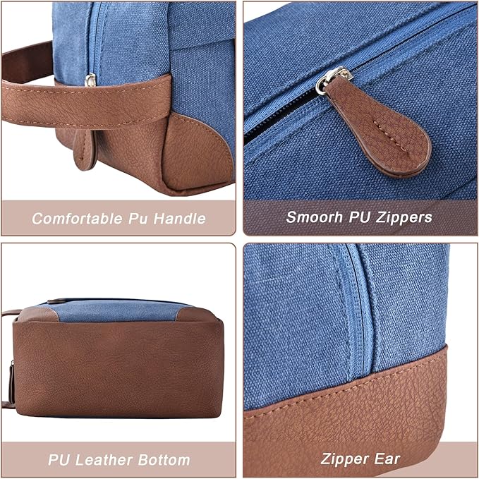 Litvyak Duffle Bag for Travel, 50L Canvas Travel Duffel Bags Overnight Weekend - Image 8