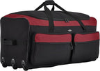 Travelers Club 36" Asgard 3-Wheel Rolling Duffel Bag - Image 3