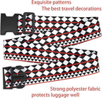 Geometric Arts Luggage Straps for Suitcases, Adjustable Luggage Travel Belt to - Image 4