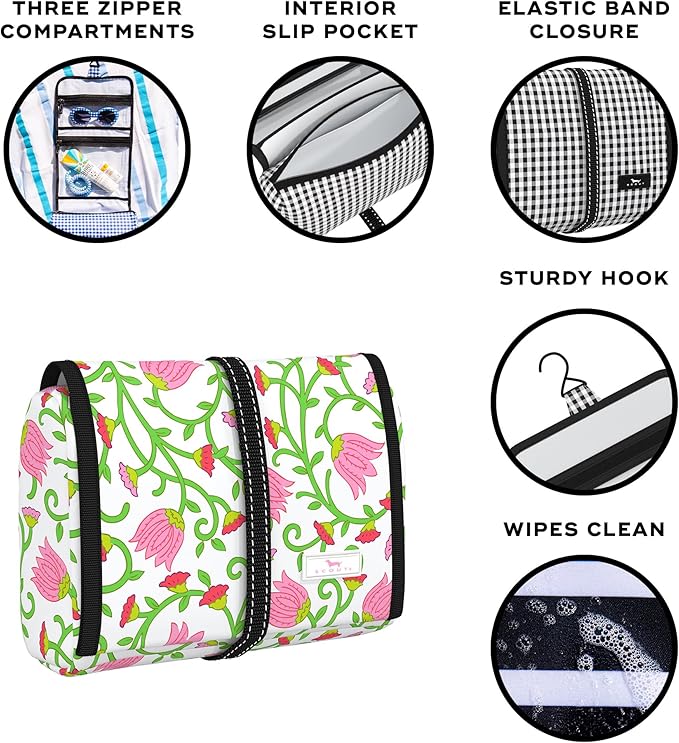 SCOUT Beauty Burrito Hanging Toiletry Bag - Image 2