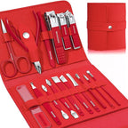 Manicure Set Professional Nail Clippers Pedicure Kit by Leipple