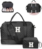 Gifts for Teen-Girls-Initial Duffle Bag by Vogewood