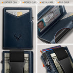 BULLIANT Men Wallet Gift Boxed, Slim Front Pocket Wallet Money Clip Card Holder - Image 4