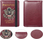 Passport Holder for Travel Passport Cover for Men Passport Wallet Case - Image 5